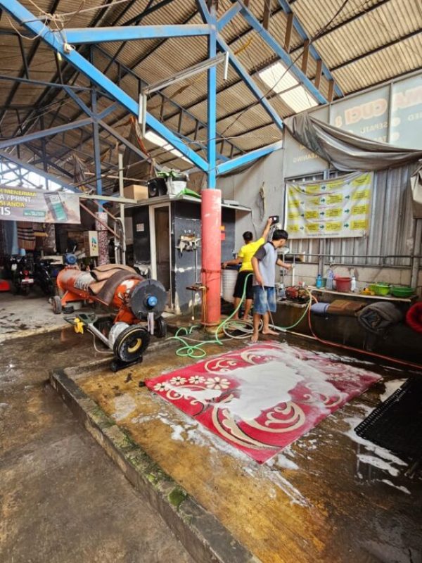 Pusat cuci karpet easy klin sidoarjo